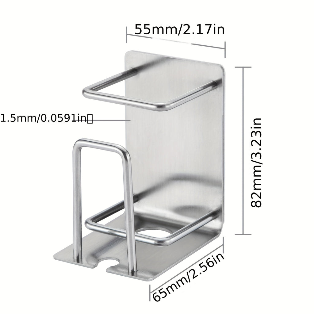 Factory Direct Supply Toothpaste Toothbrush Cup Holder Non-perforated Bathroom Toothpaste Toothbrush Cup Rack