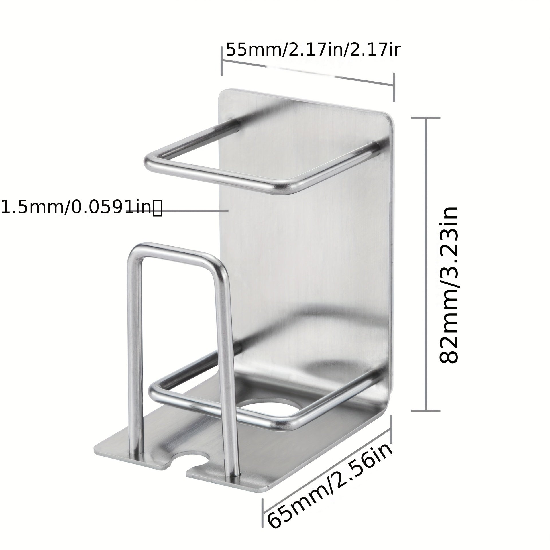 Factory Direct Supply Toothpaste Toothbrush Cup Holder Non-perforated Bathroom Toothpaste Toothbrush Cup Rack