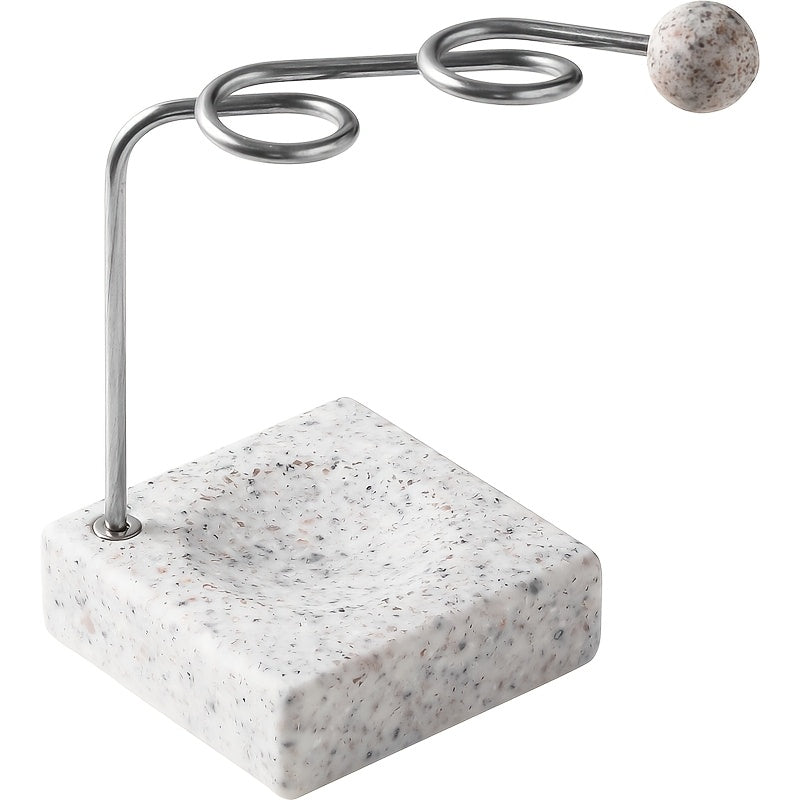 Light Luxury Stainless Steel Toothbrush Holder, Couple's Toothbrush Organizer for Bathroom