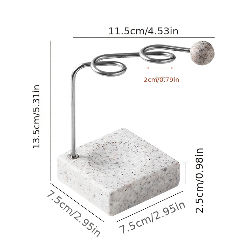 Light Luxury Stainless Steel Toothbrush Holder, Couple's Toothbrush Organizer for Bathroom